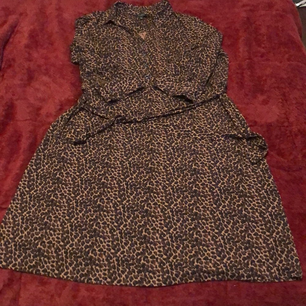 Fun animal print dress